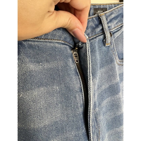 X Alexander Wang Denim Jeans Womens Size 29 Light Wash Skinny Blue Mid Rise - Picture 7 of 11